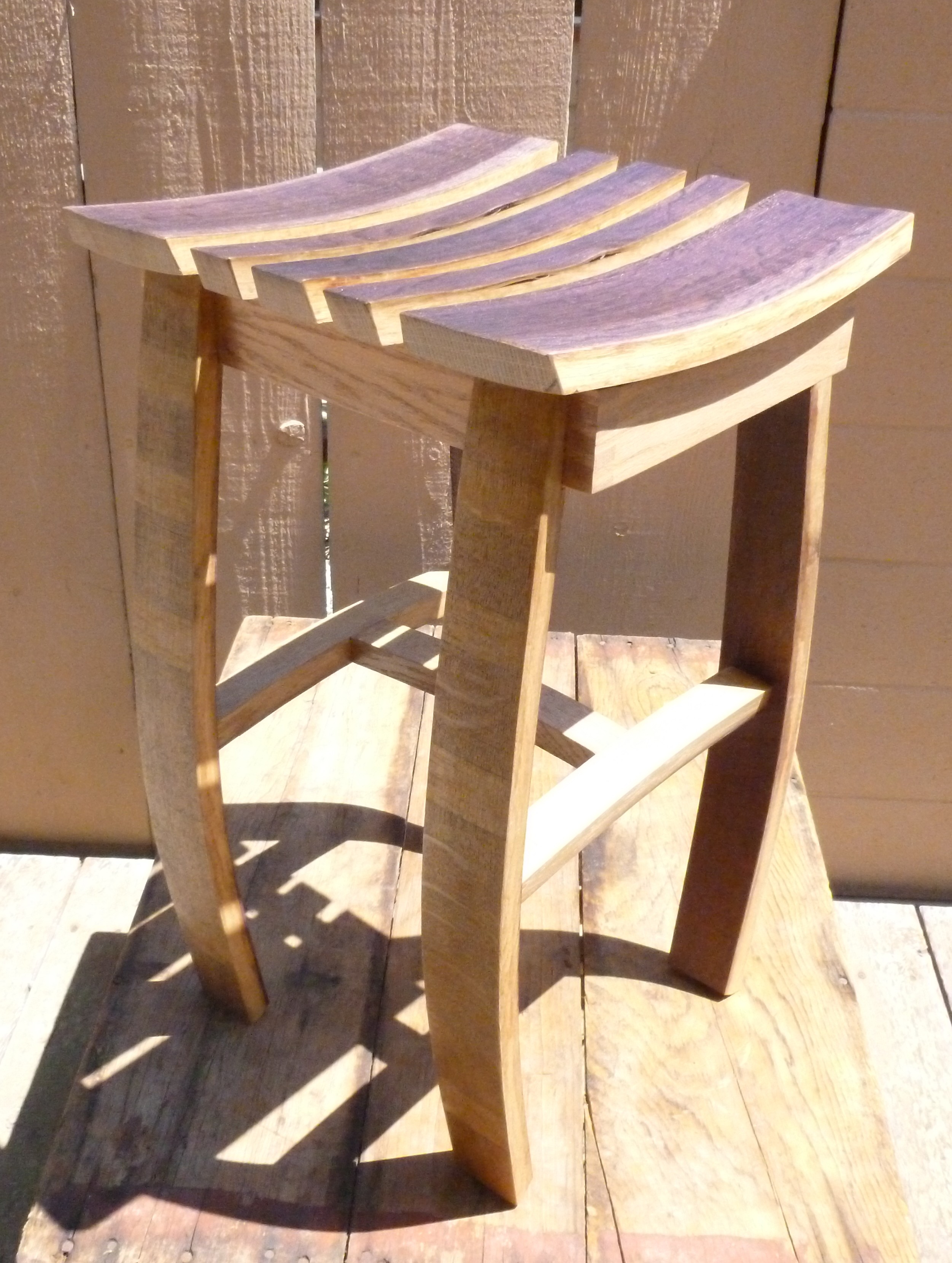 Barrel Stave Stools thumbnail 3